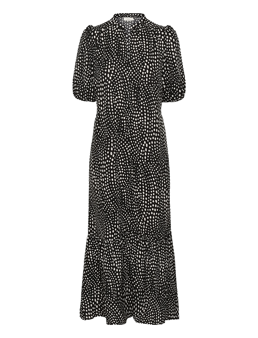 InWear - LIBERTYIW DRESS - sommerkleider - black faded dot - 1