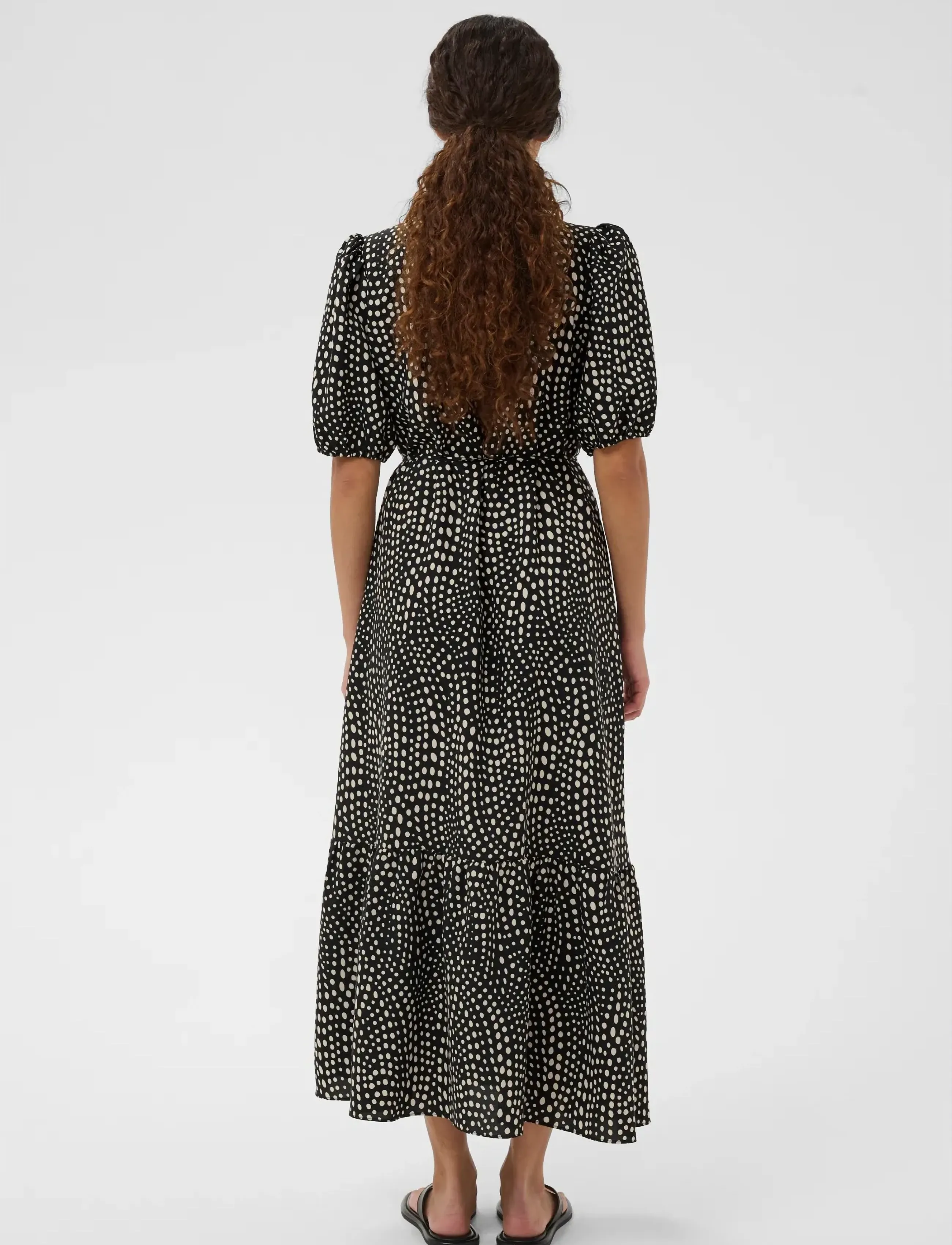 InWear - LIBERTYIW DRESS - sommerkjoler - black faded dot - 4