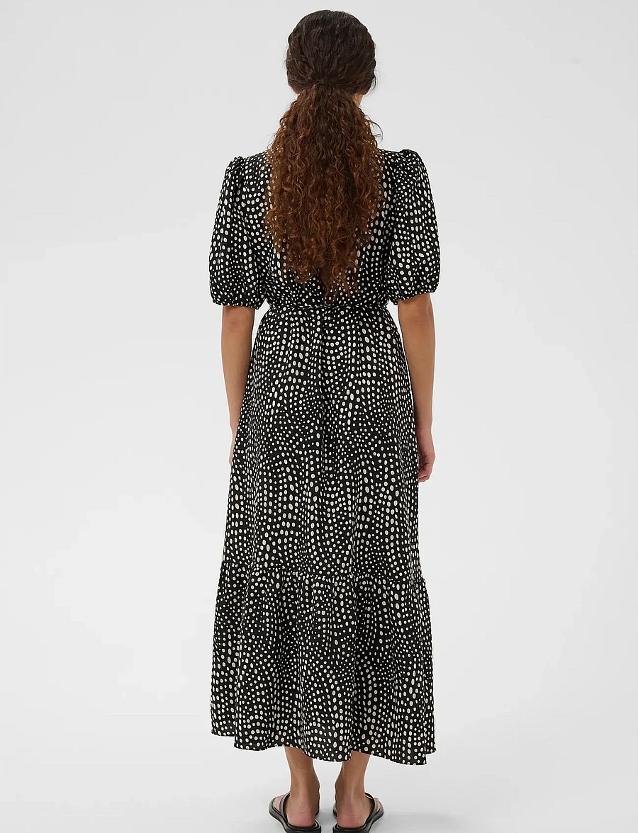 InWear - LIBERTYIW DRESS - sommerkleider - black faded dot - 4