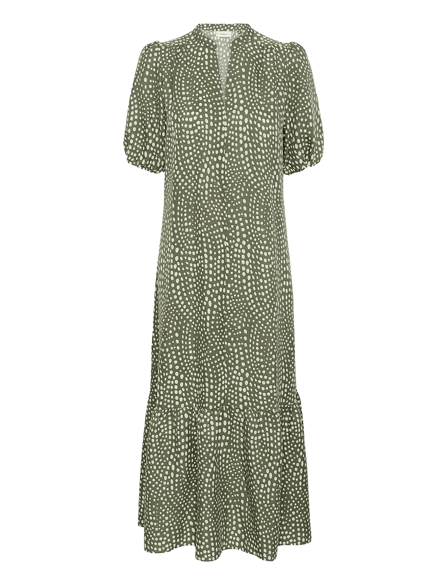 InWear - LIBERTYIW DRESS - sommerkleider - green faded dot - 1