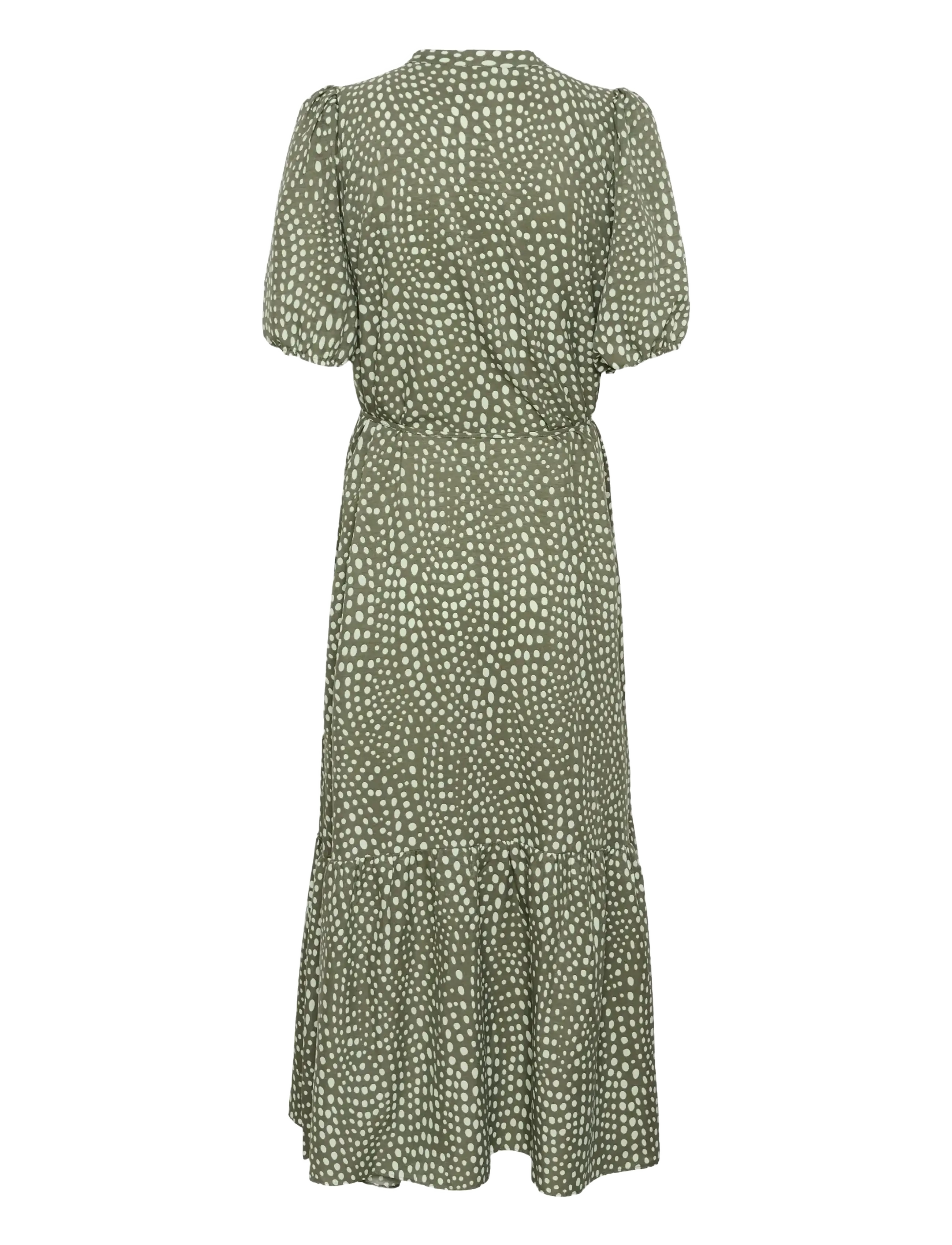 InWear - LIBERTYIW DRESS - sommerkjoler - green faded dot - 2