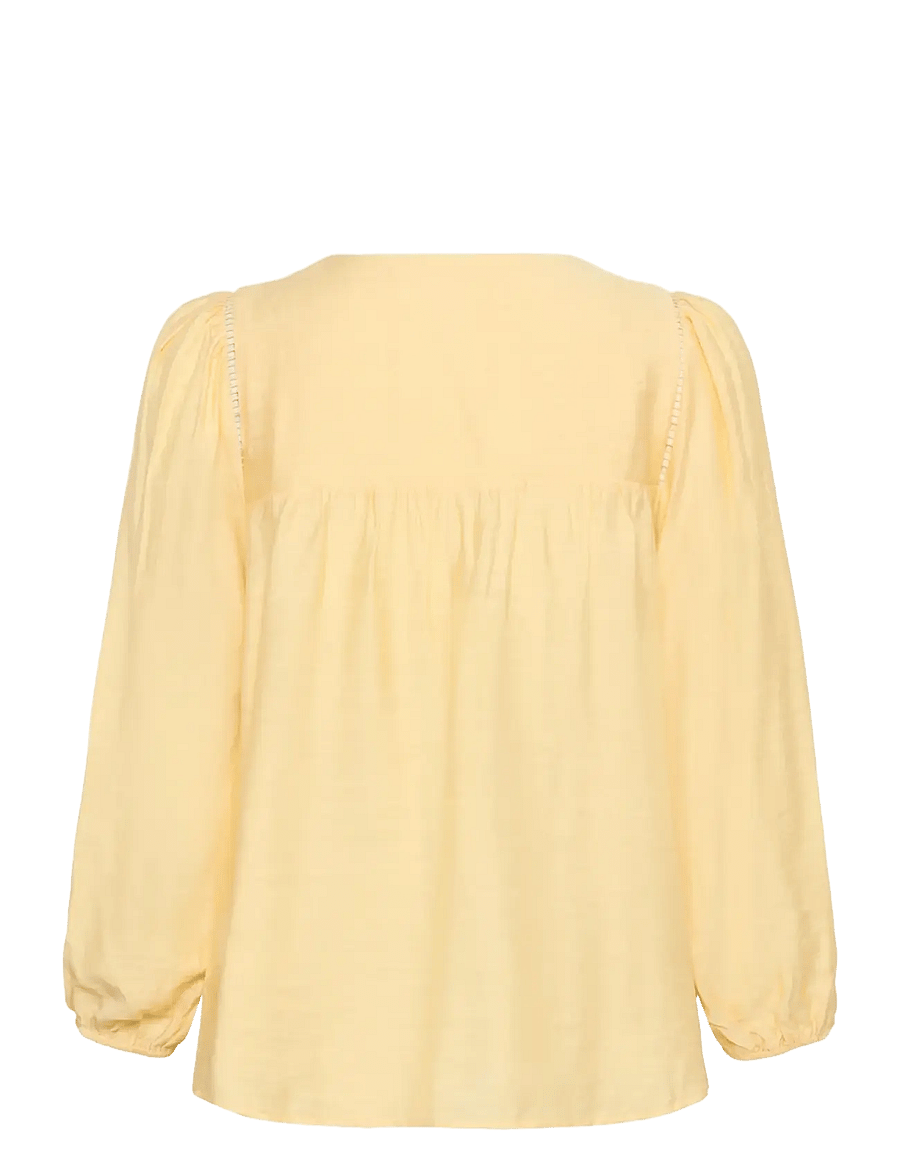 InWear - LINNISIW BLOUSE - pikkade varrukatega pluusid - chamomile - 2