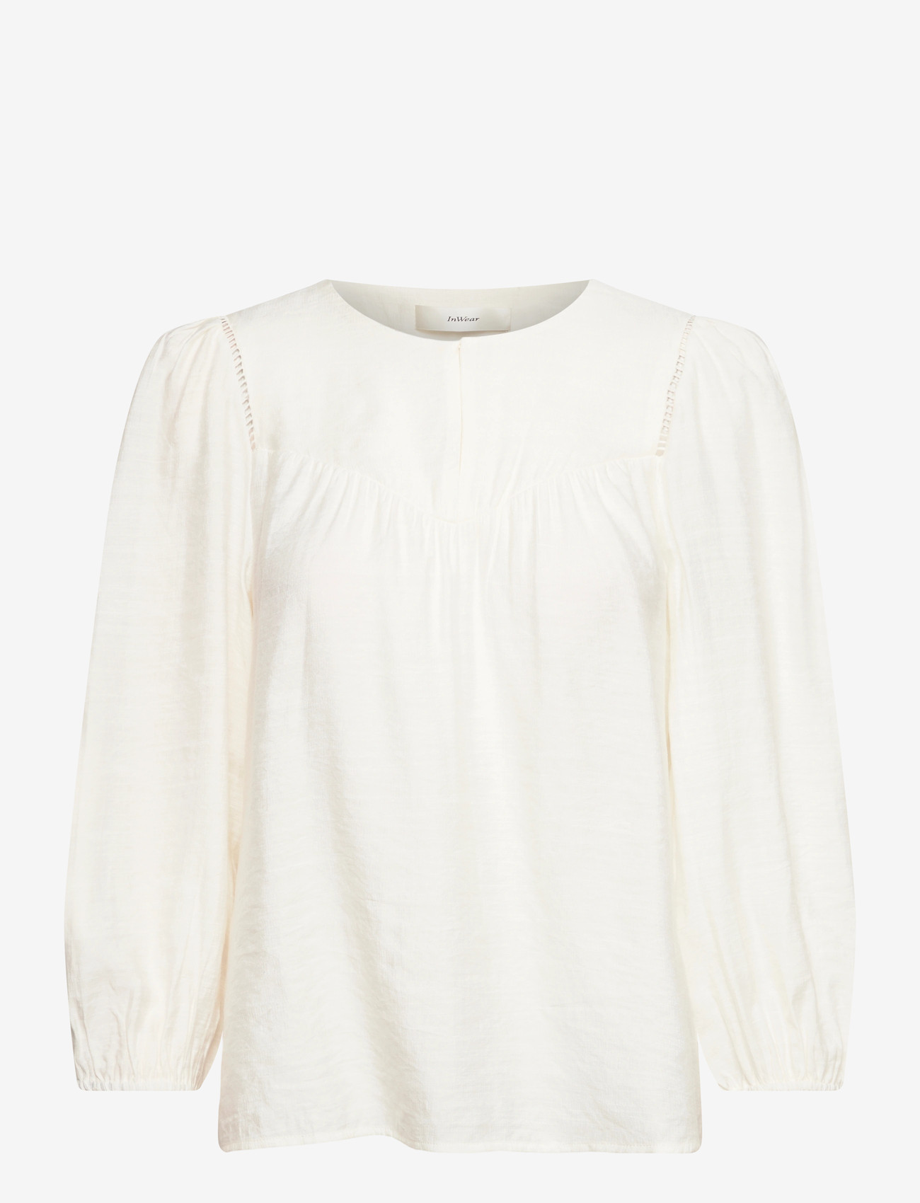InWear - LINNISIW BLOUSE - langärmlige blusen - whisper white - 1