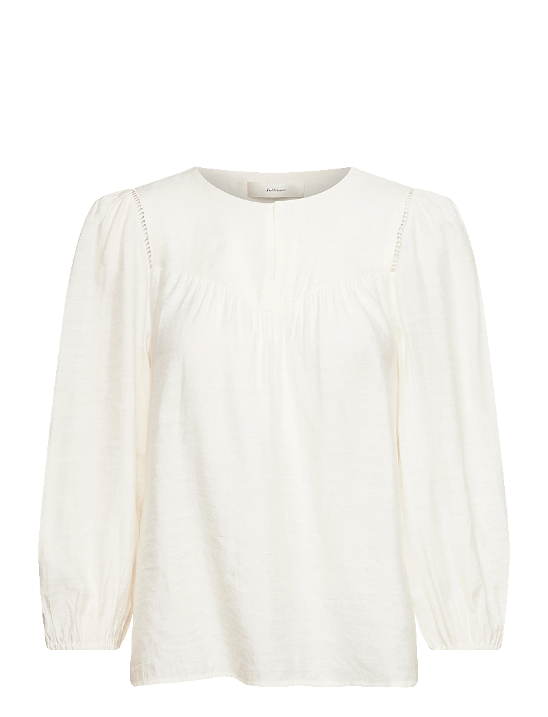 InWear - LINNISIW BLOUSE - langärmlige blusen - whisper white - 1