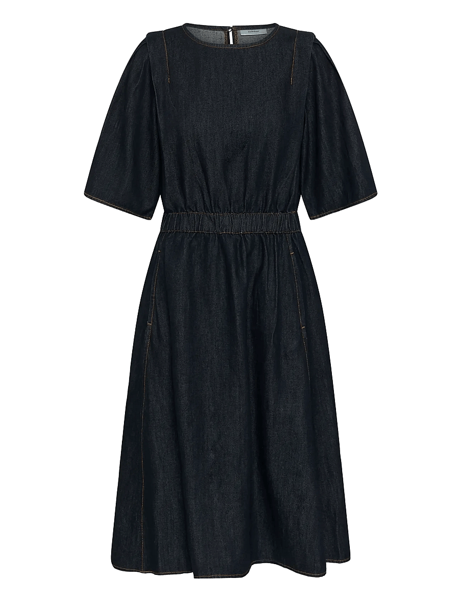 InWear - GLENNIW DRESS - denimkjoler - dark denim - 1