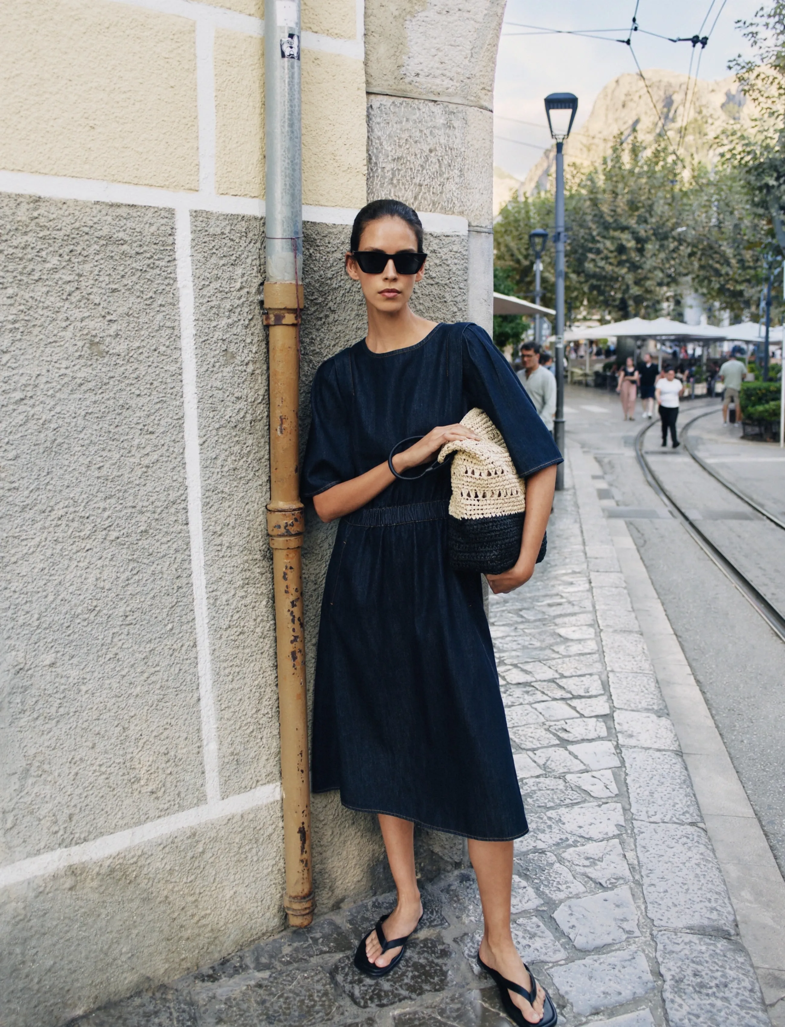 InWear GLENNIW DRESS - Kleider - DARK DENIM / navy