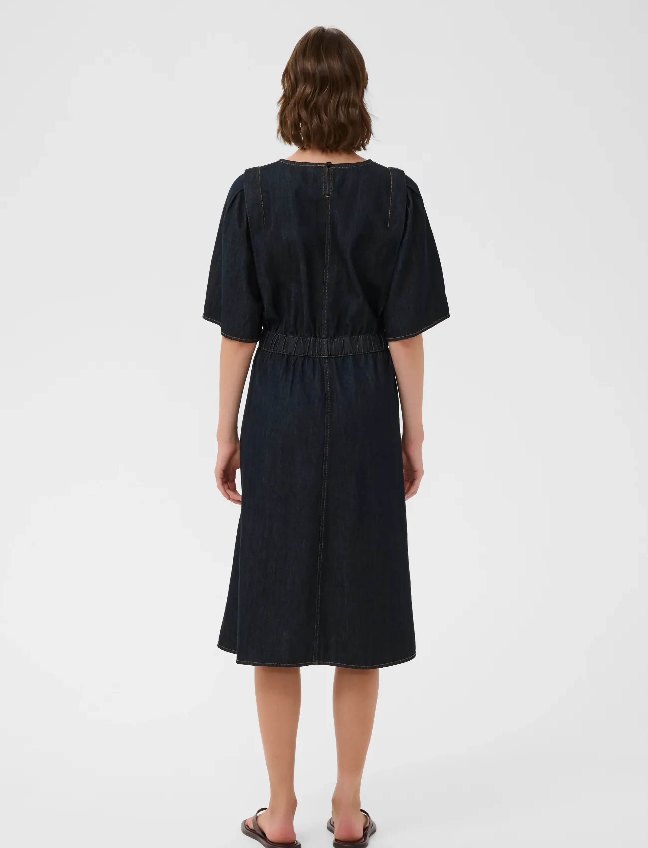InWear - GLENNIW DRESS - denimkjoler - dark denim - 4