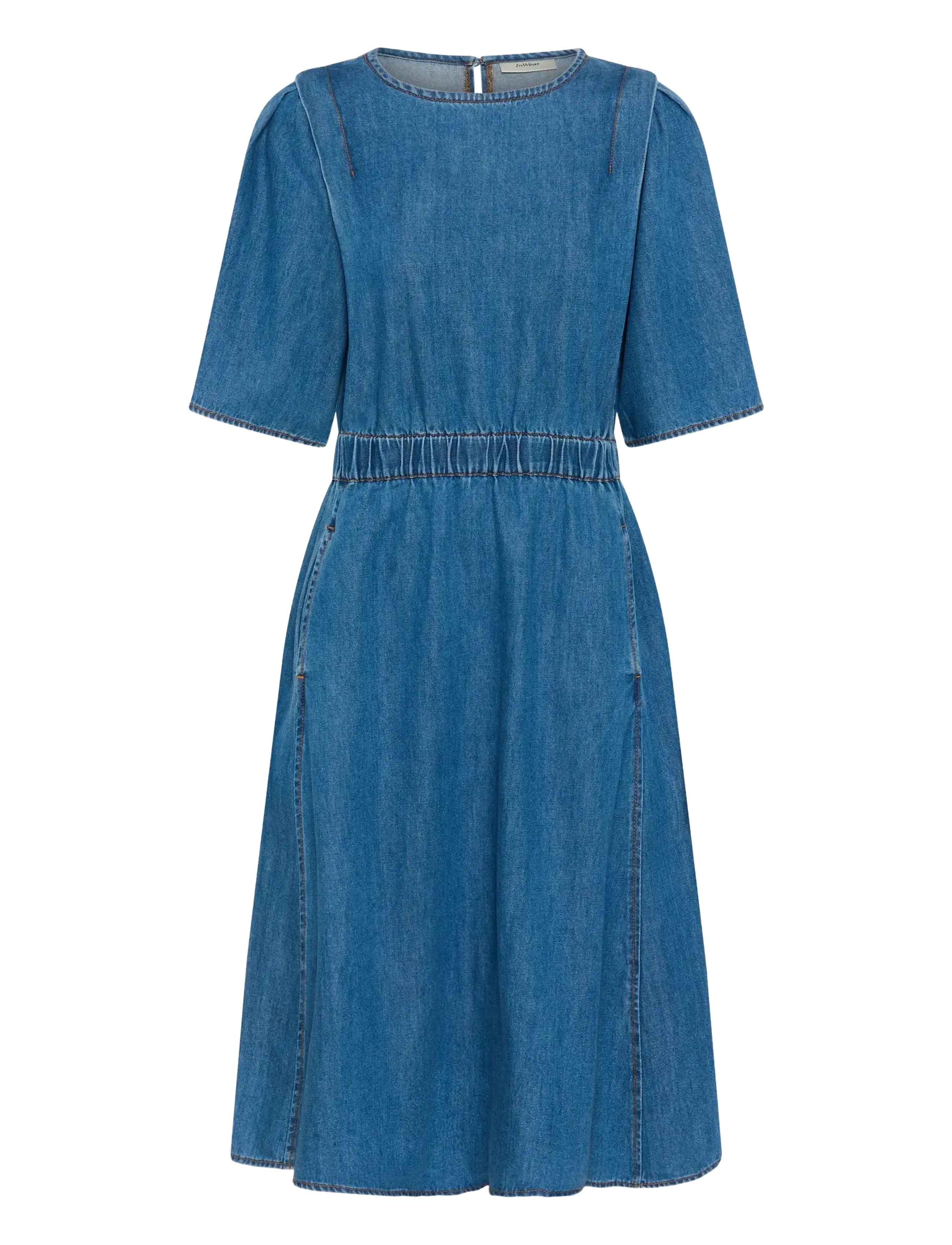 InWear - GLENNIW DRESS - teksakleidid - faded blue - 1