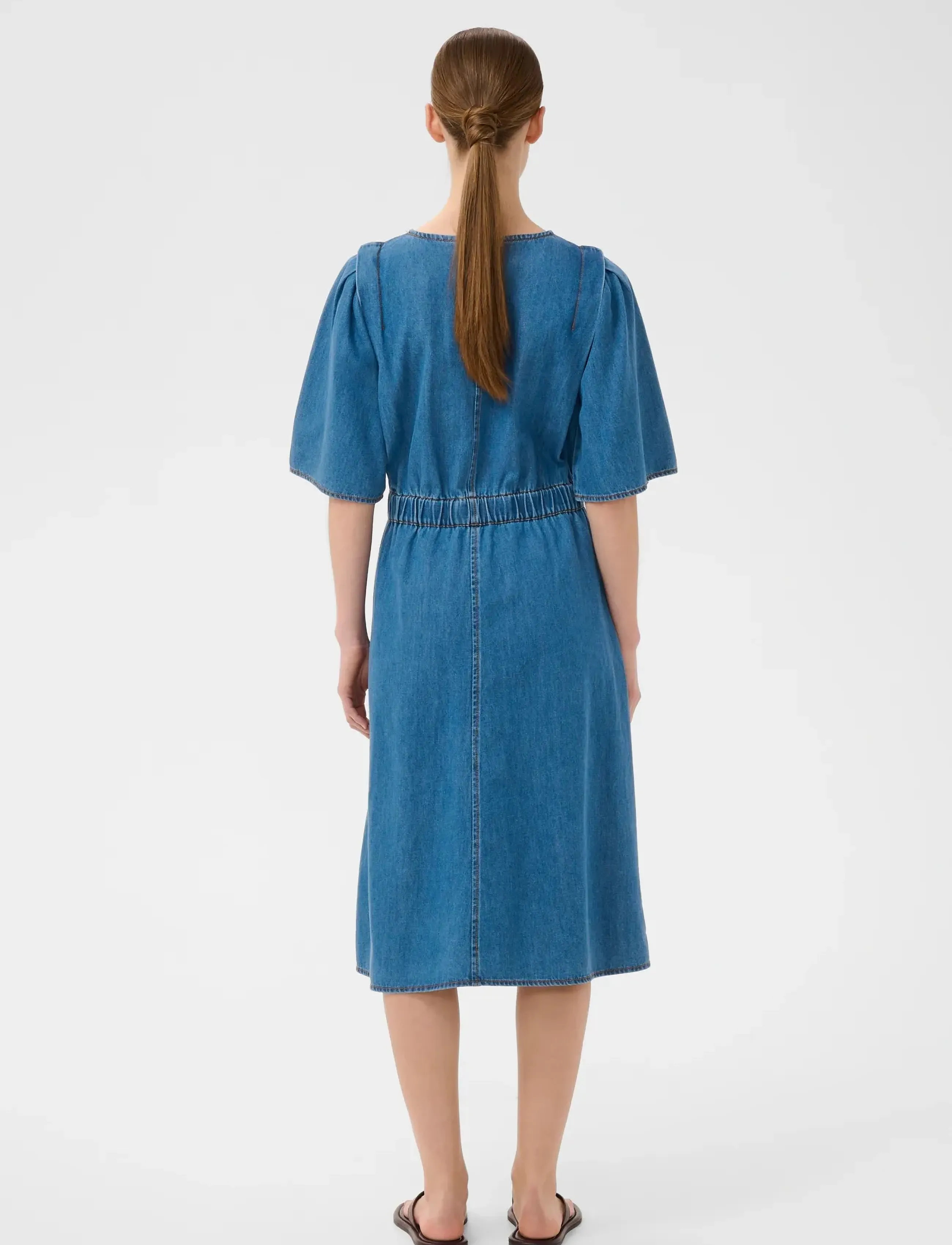 InWear - GLENNIW DRESS - teksakleidid - faded blue - 3