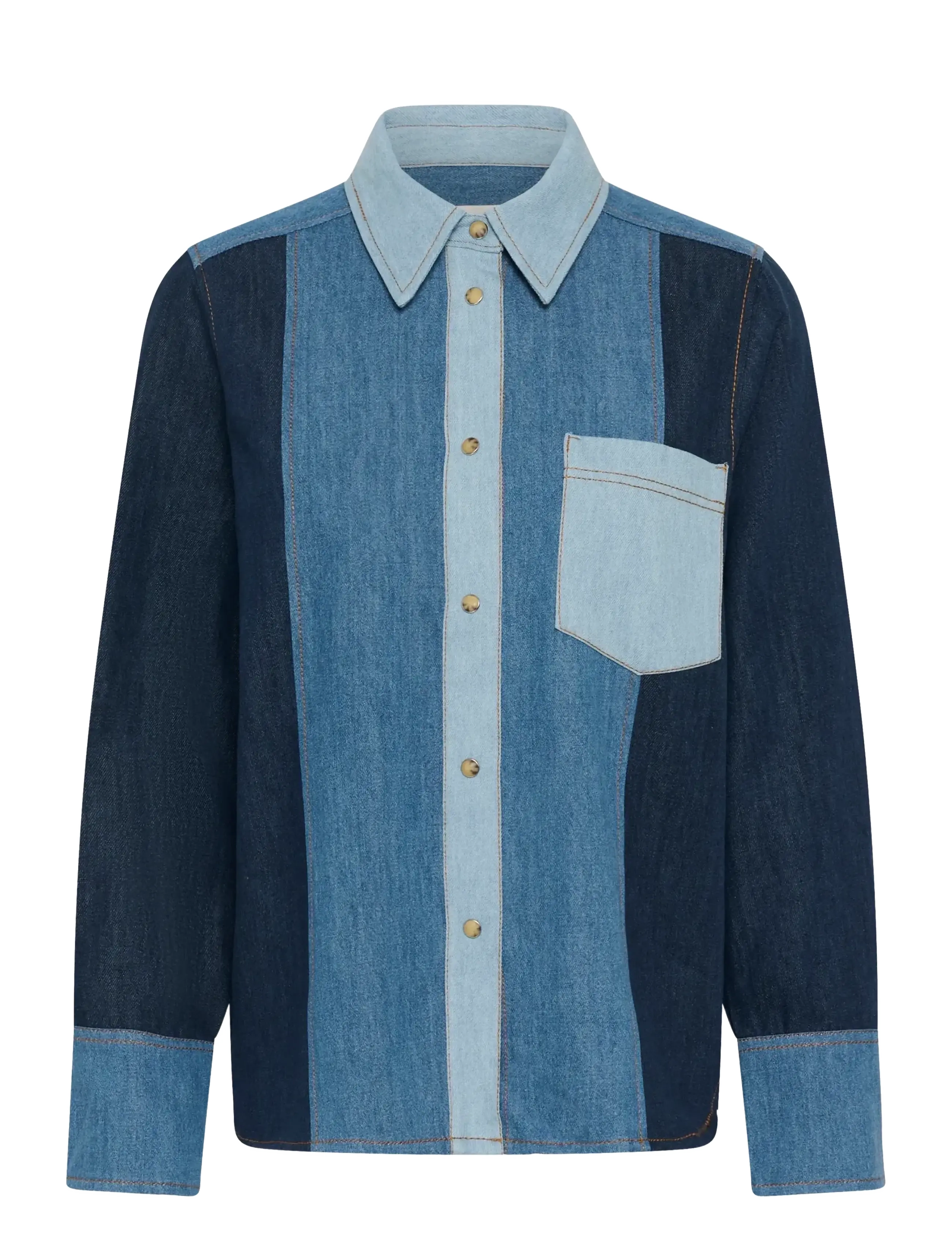 InWear GLENNAIW SHIRT - Nyheder - DENIM MIX BLUE / blue