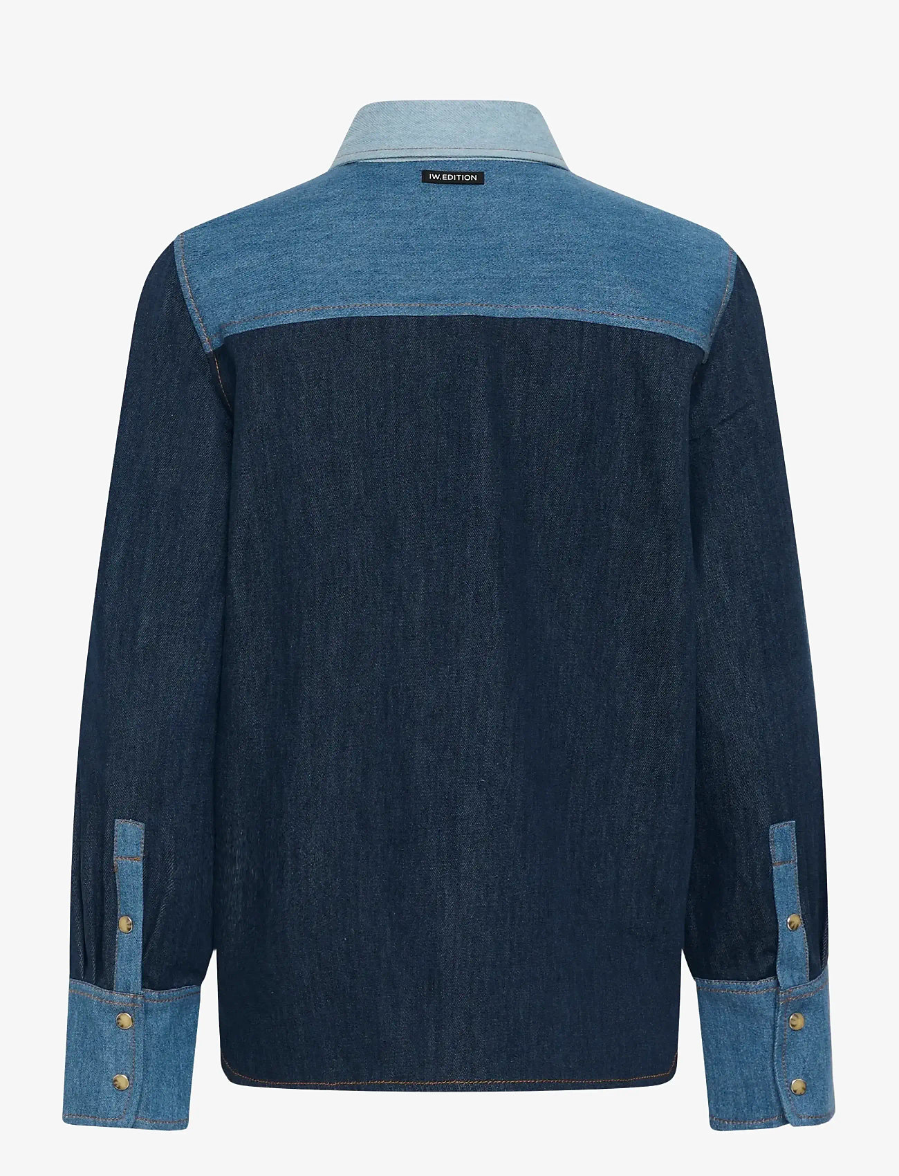 InWear - GLENNAIW SHIRT - denimskjorter - denim mix blue - 2