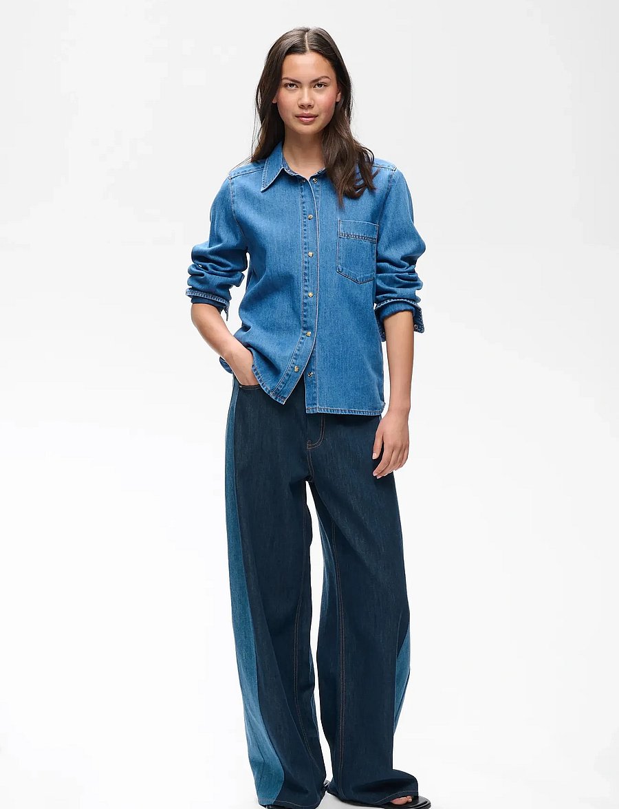 InWear - GLENNAIW BARREL JEANS - barrel jeans - denim mix blue - 4