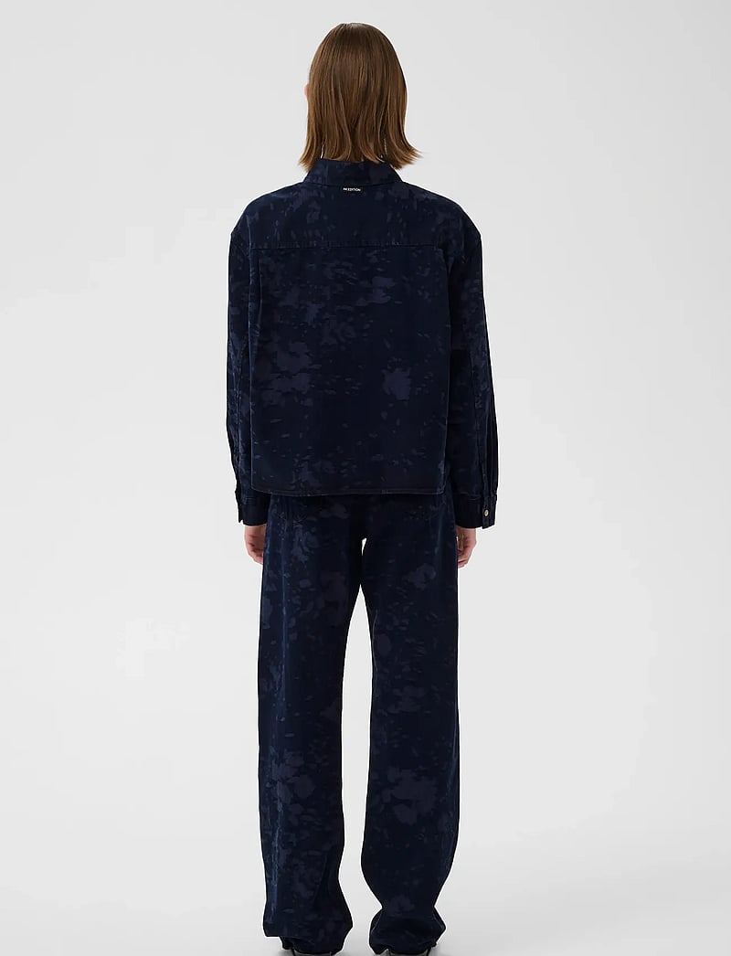 InWear - GILDAIW SHIRT - denimskjorter - flower denim jacquard - 3