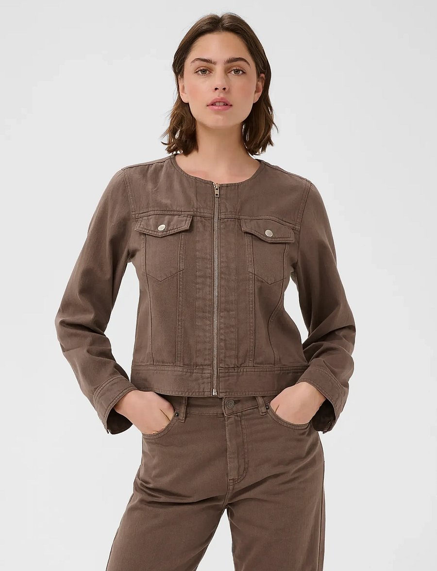 InWear - GLADYSIW JACKET - spring jackets - coffee quartz - 0