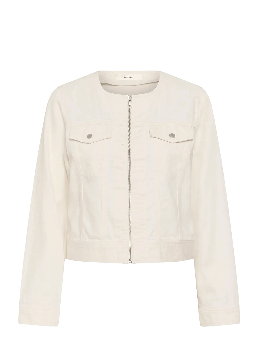 InWear - GLADYSIW JACKET - frühlingsjacken - ecru melange - 1