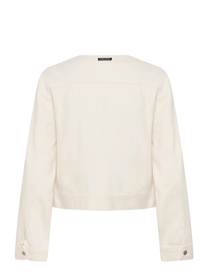 InWear - GLADYSIW JACKET - spring jackets - ecru melange - 2