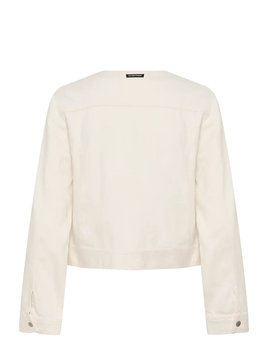 InWear - GLADYSIW JACKET - frühlingsjacken - ecru melange - 2