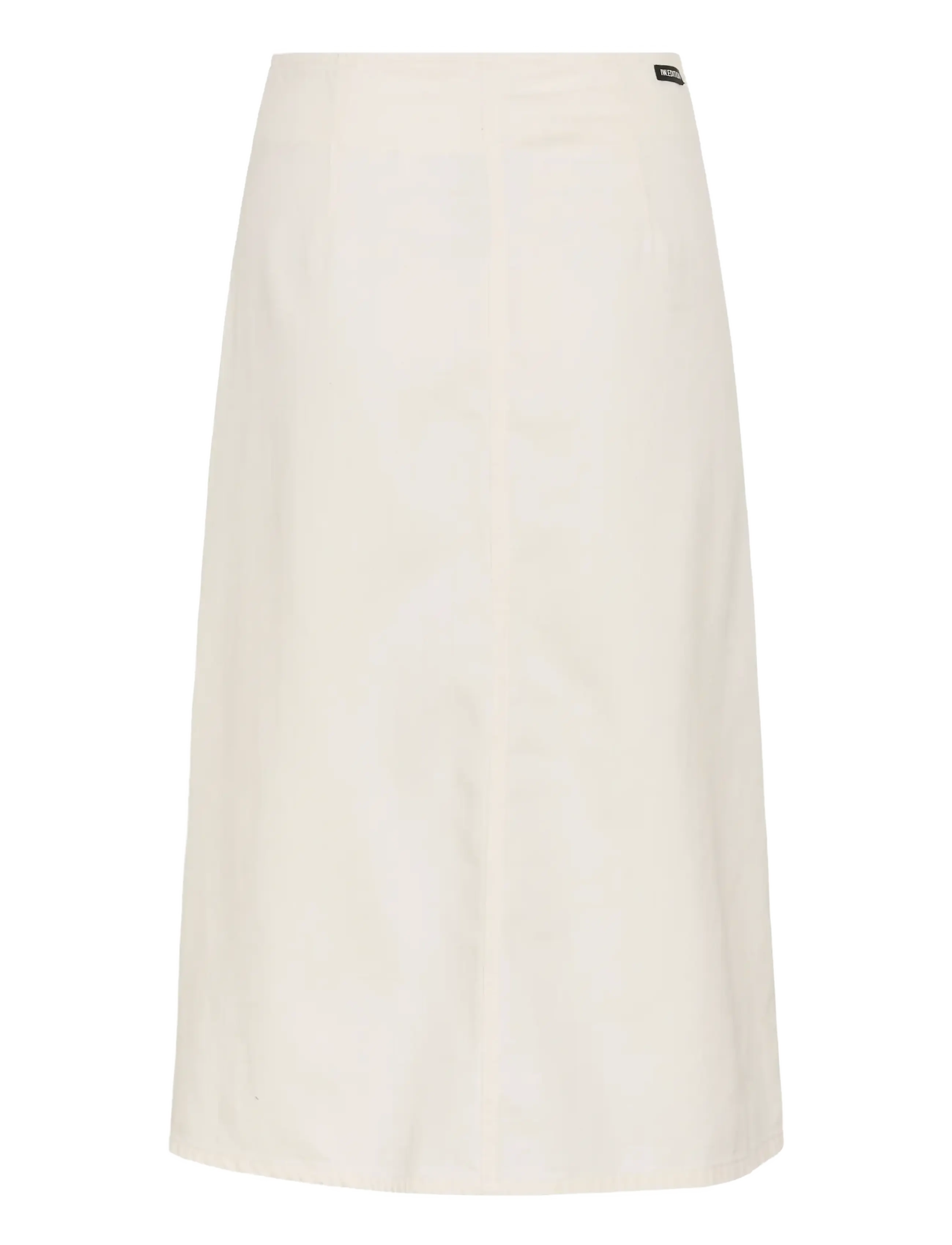 InWear - GLADYSIW DENIM WRAP SKIRT - jupes portefeuille - ecru melange - 2