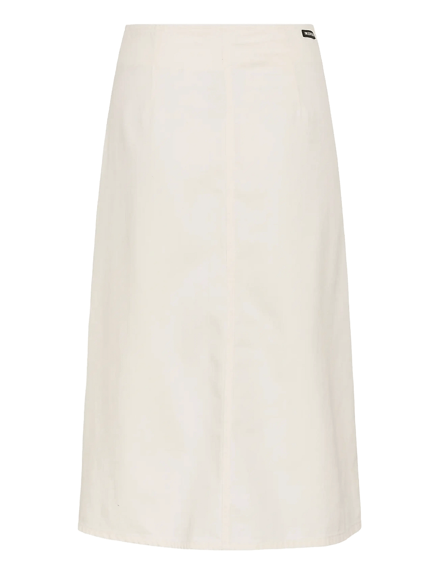 InWear - GLADYSIW DENIM WRAP SKIRT - jupes portefeuille - ecru melange - 2