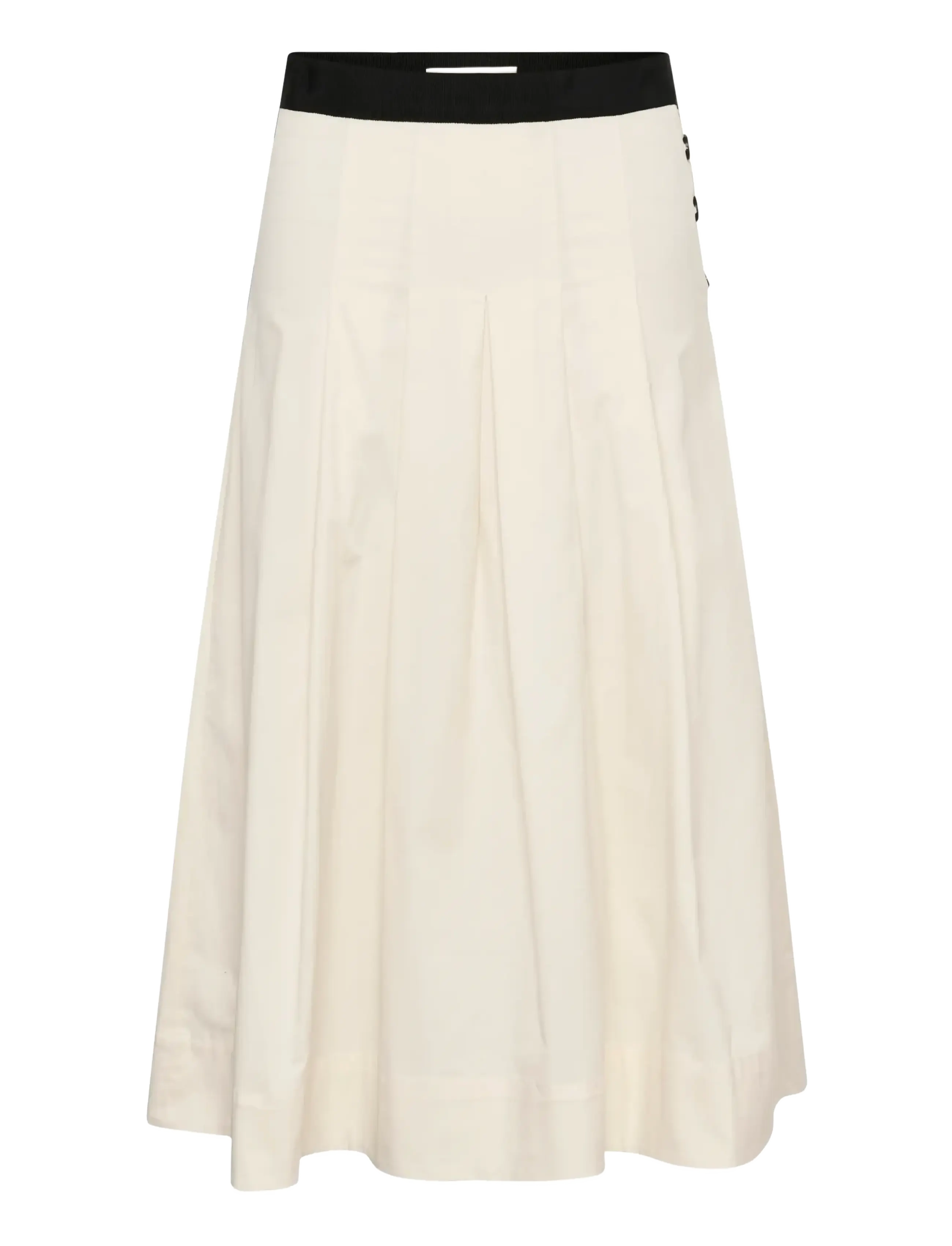 InWear GABBYIW SKIRT - Riided - VANILLA / cream