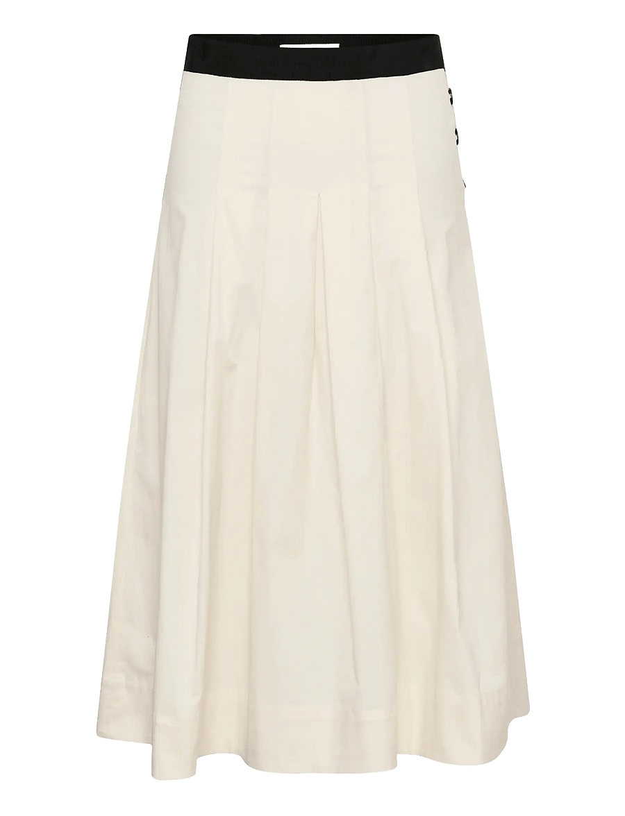 InWear - GABBYIW SKIRT - faltenröcke - vanilla - 1