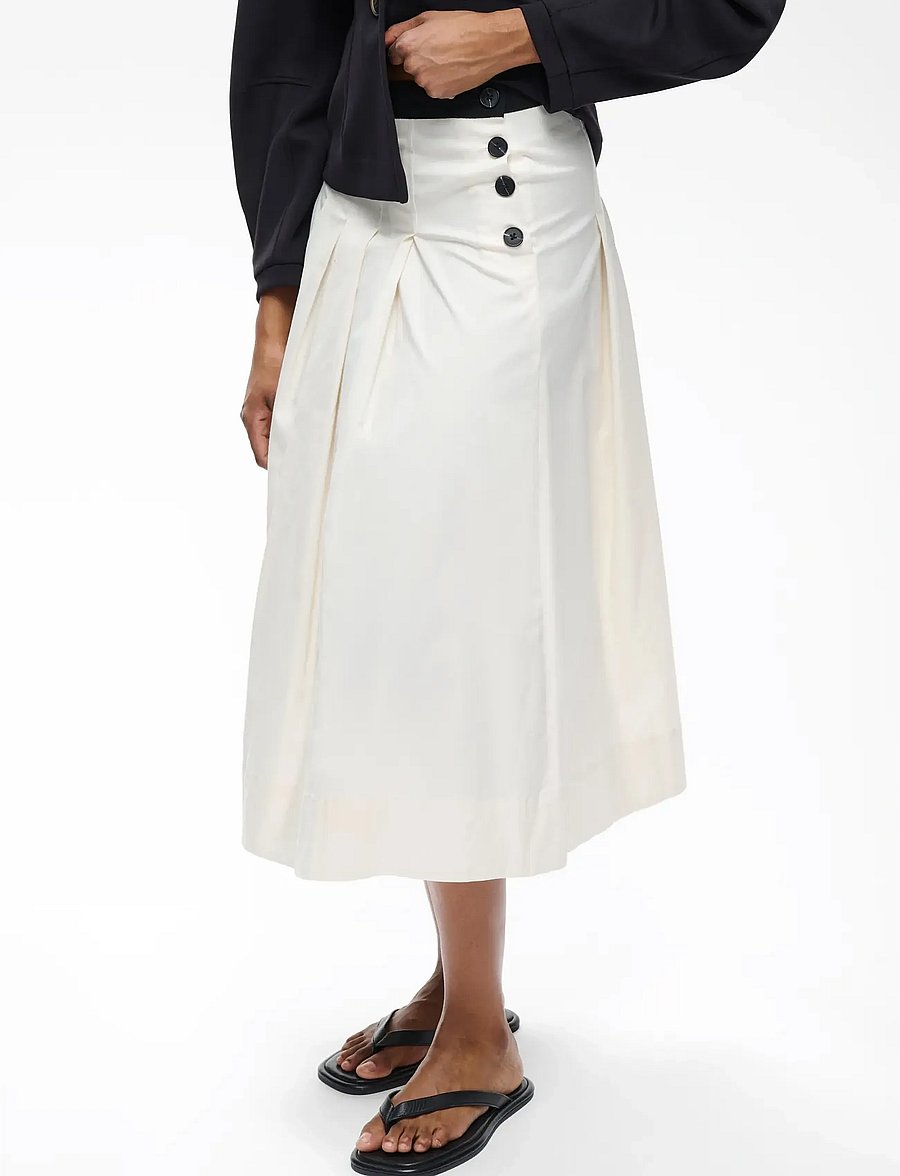 InWear - GABBYIW SKIRT - faltenröcke - vanilla - 0