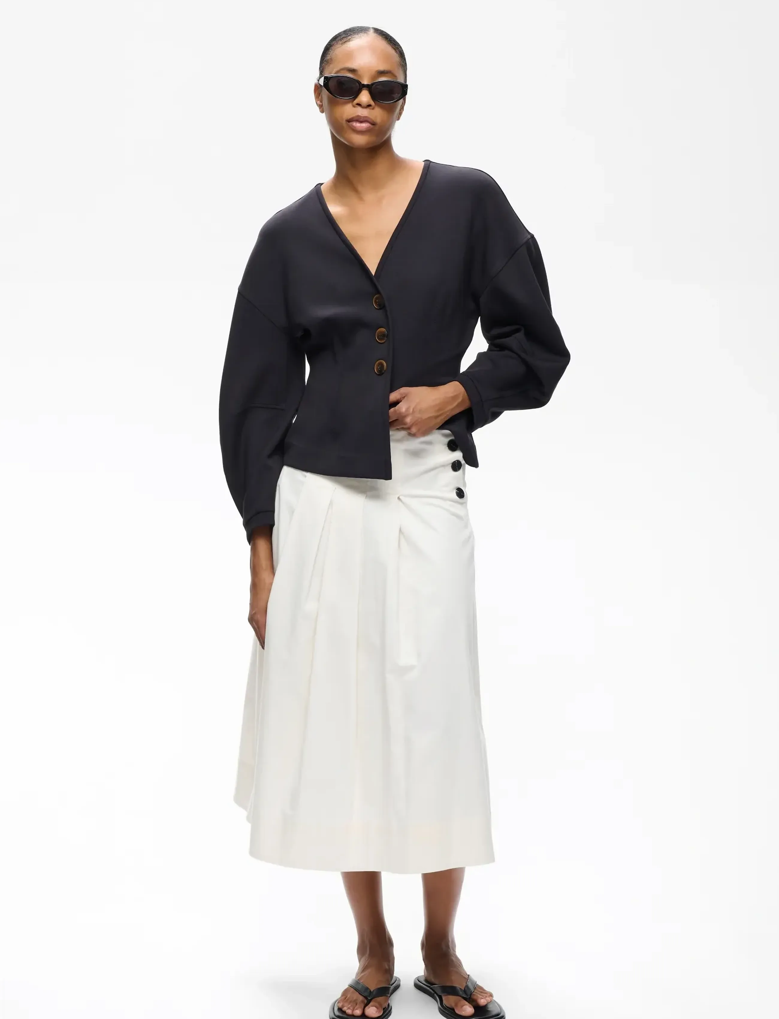 InWear - GABBYIW SKIRT - plisserede nederdele - vanilla - 3