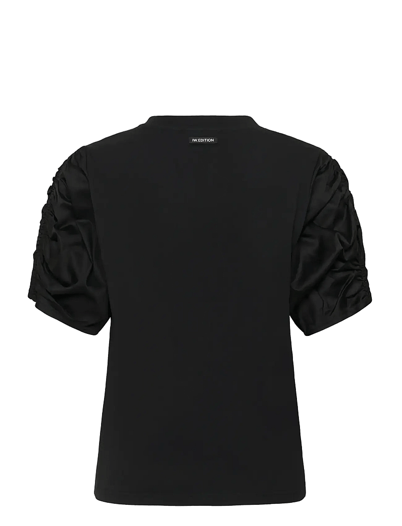 InWear - GUDRUNIW V-NECK TSHIRT - t-shirts - black - 2