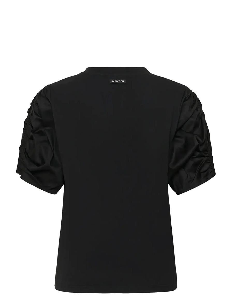 InWear - GUDRUNIW V-NECK TSHIRT - t-shirts - black - 2