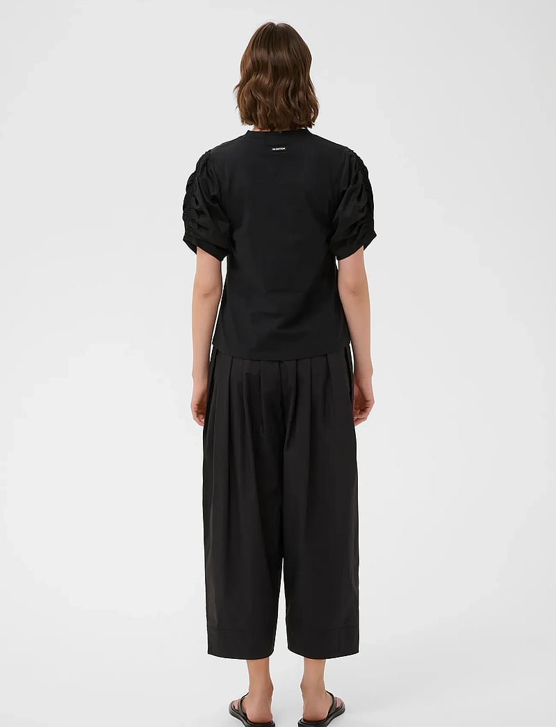 InWear - GUDRUNIW V-NECK TSHIRT - t-shirts - black - 4