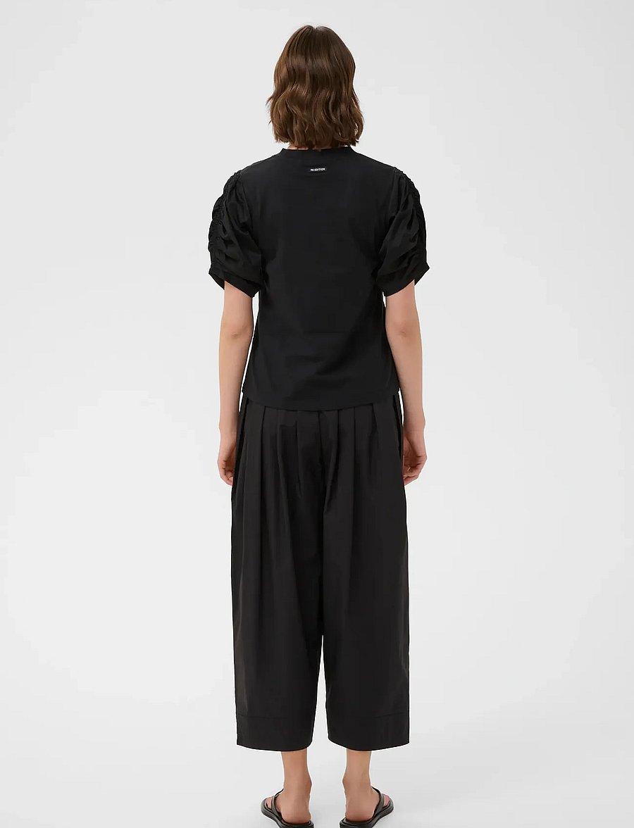 InWear - GUDRUNIW V-NECK TSHIRT - t-shirts - black - 4