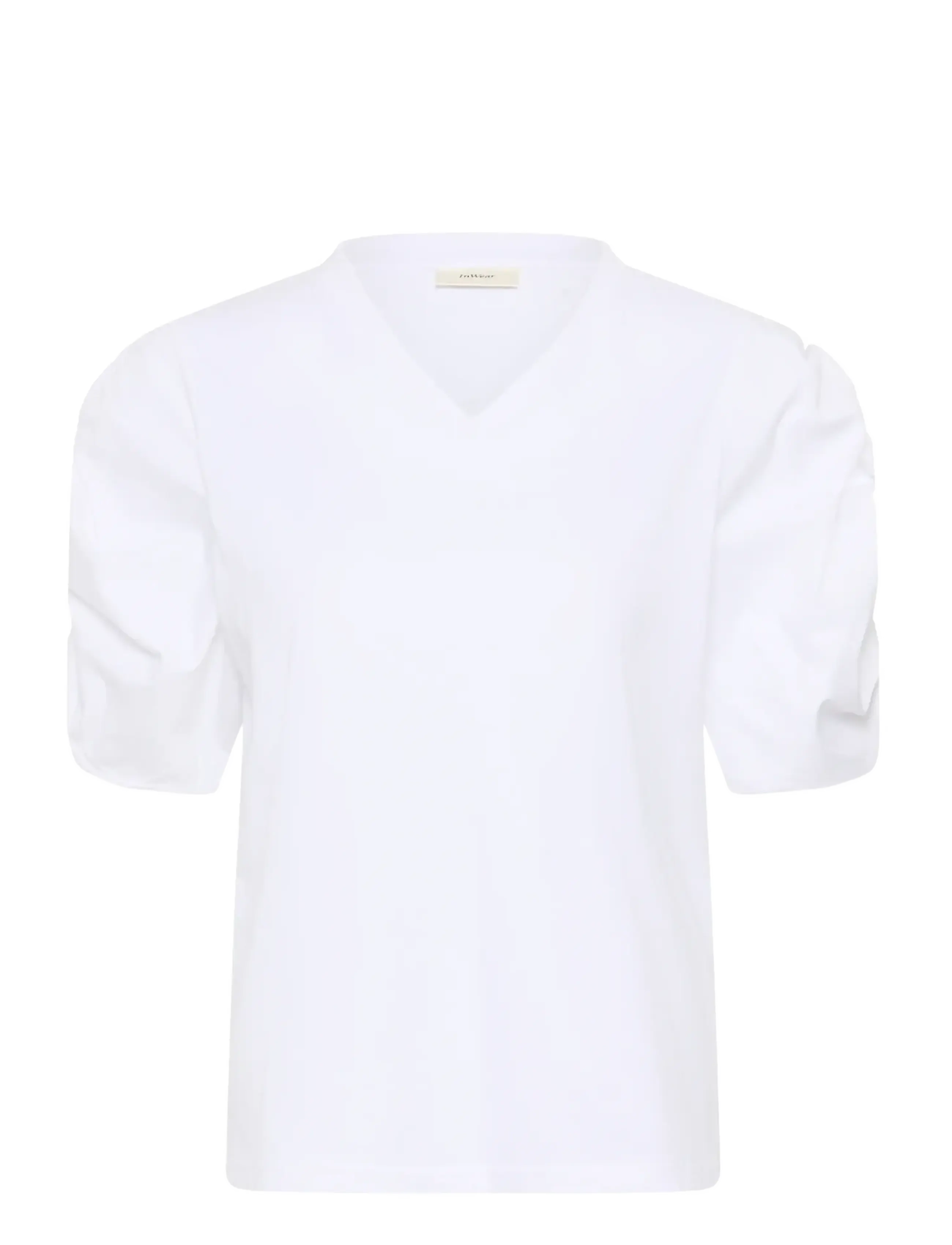InWear GUDRUNIW V-NECK TSHIRT - Nyheder - PURE WHITE / white