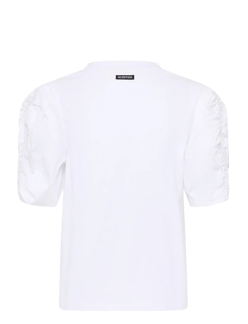 InWear - GUDRUNIW V-NECK TSHIRT - t-shirts - pure white - 2