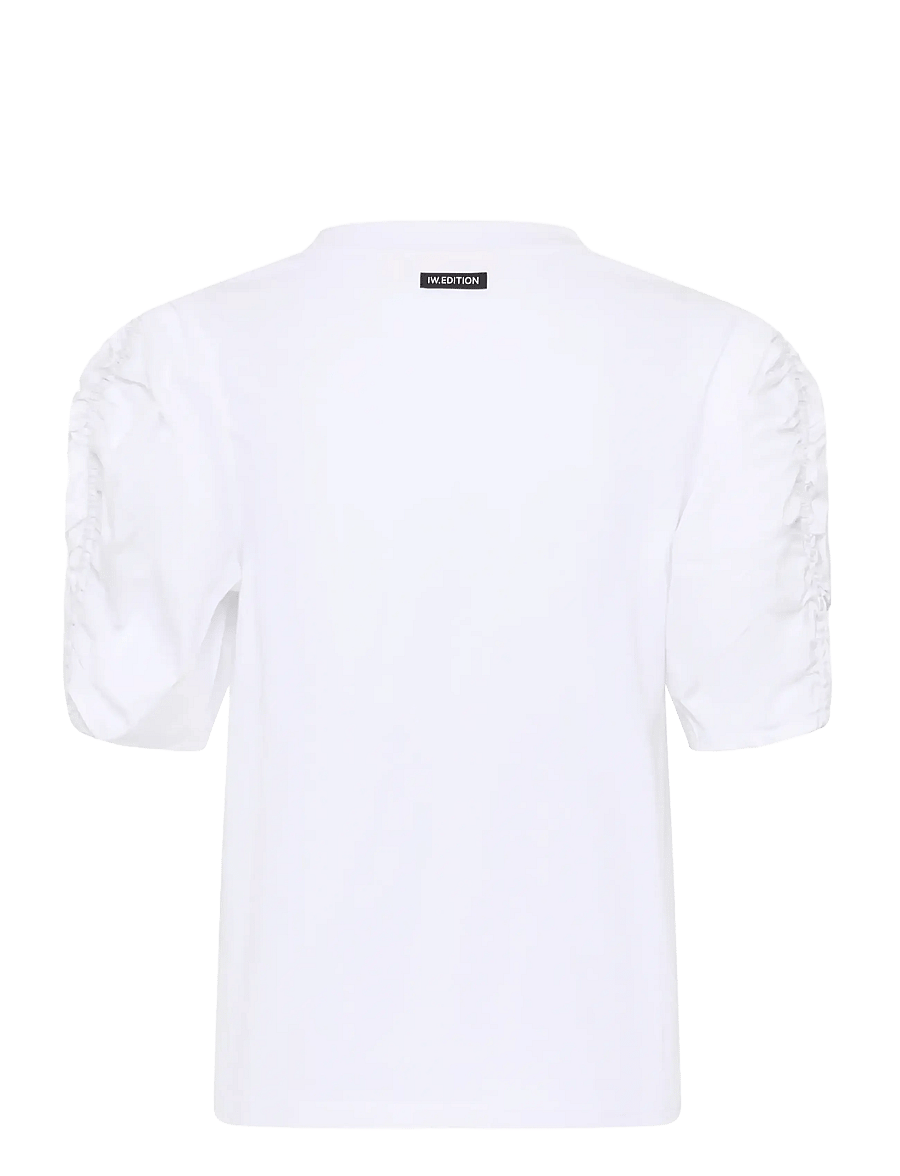 InWear - GUDRUNIW V-NECK TSHIRT - t-shirts - pure white - 2