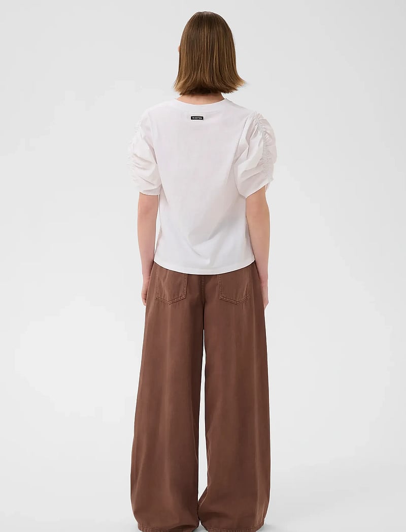 InWear - GUDRUNIW V-NECK TSHIRT - t-shirts - pure white - 3
