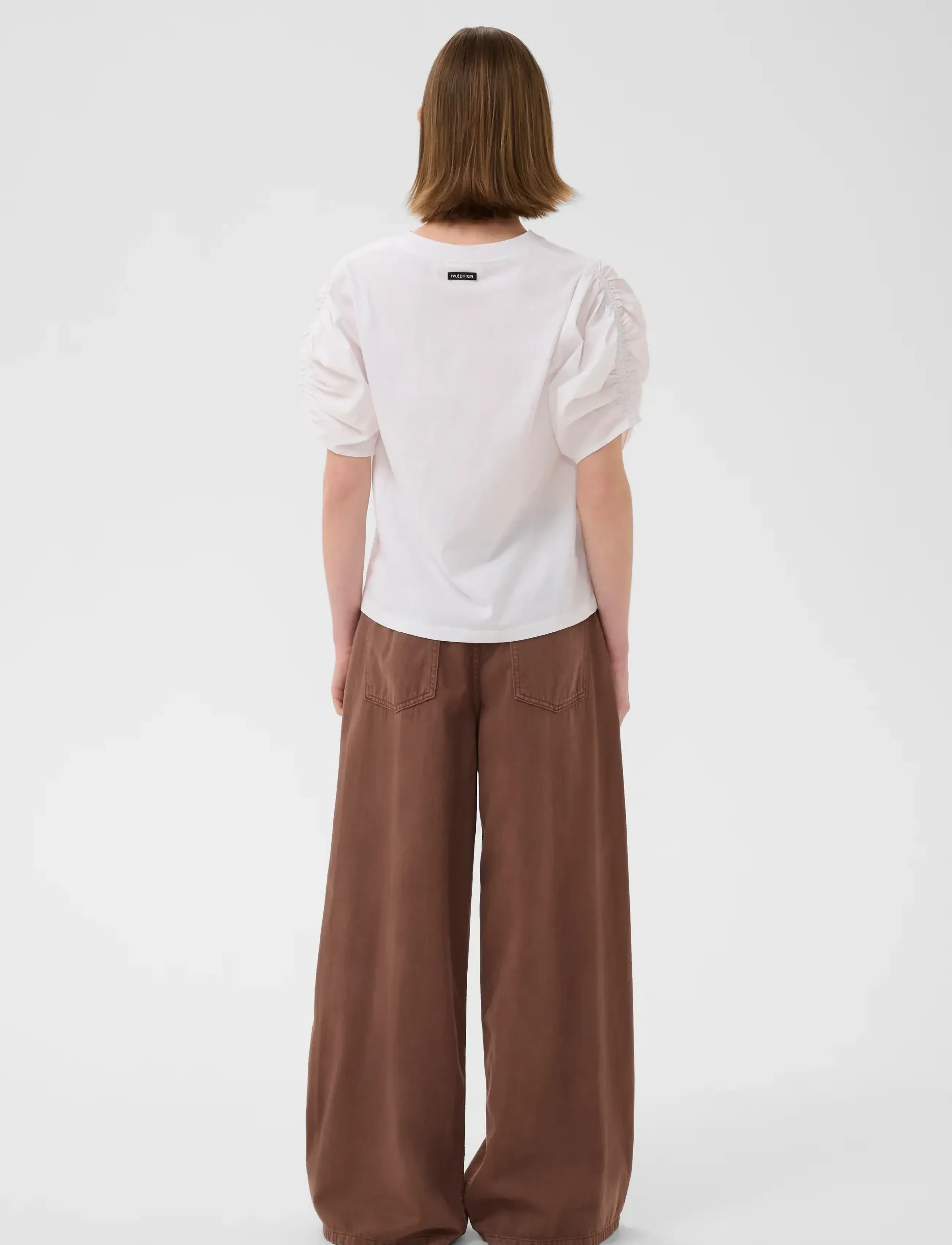 InWear - GUDRUNIW V-NECK TSHIRT - t-shirts - pure white - 3