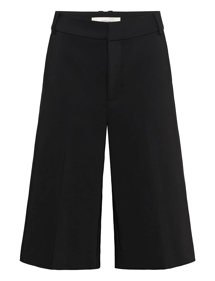 InWear - ZELLAIW LONGLINE SHORTS - bermudashorts - black - 1