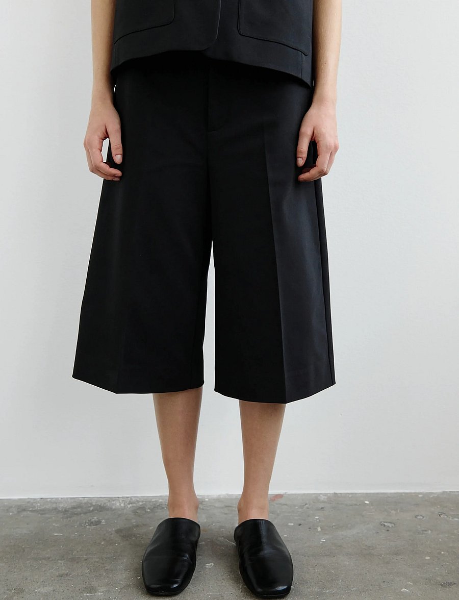InWear - ZELLAIW LONGLINE SHORTS - bermudashorts - black - 5