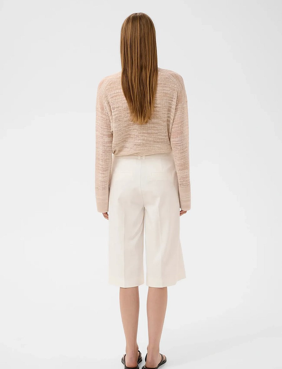 InWear - ZELLAIW LONGLINE SHORTS - bermuda-püksid - whisper white - 4