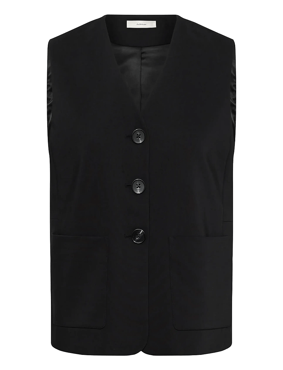 InWear - ZELLAIW HIP WAISTCOAT - westen - black - 1
