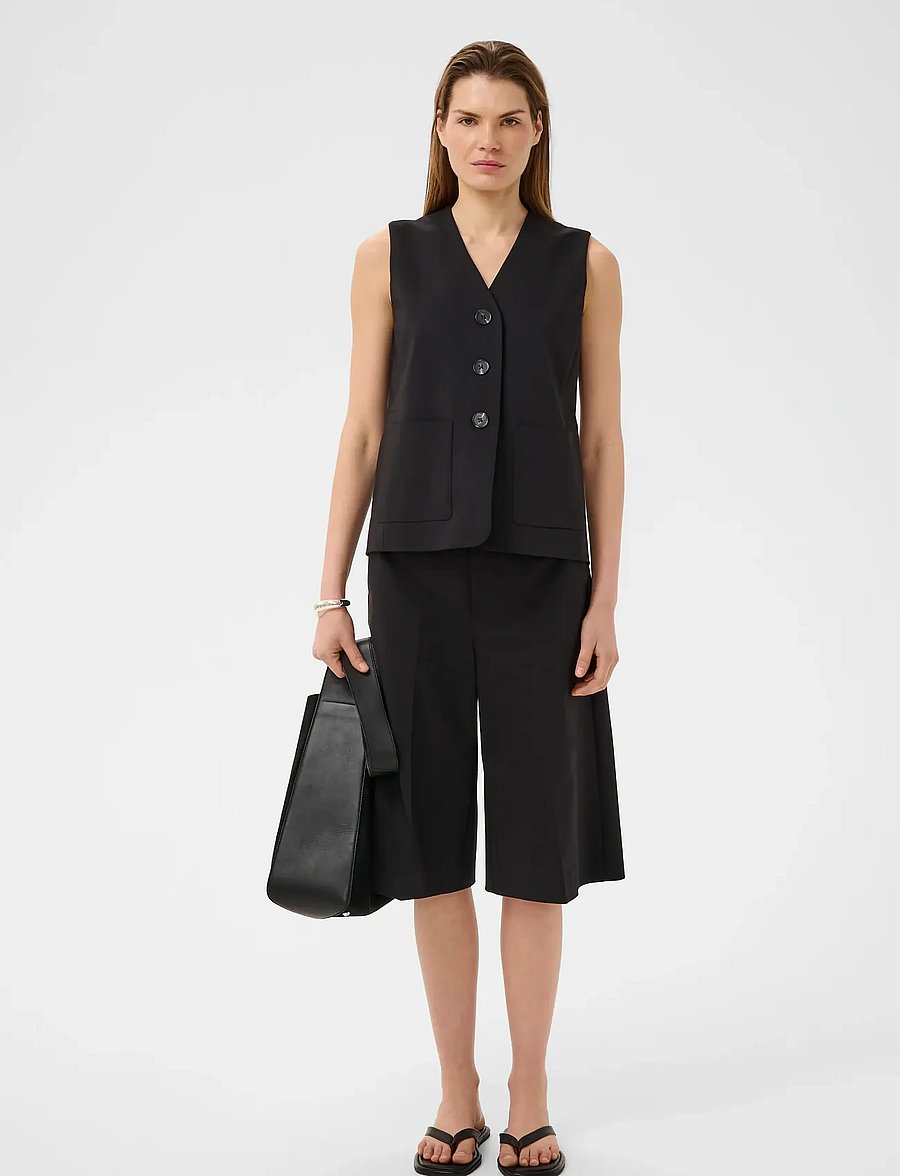 InWear - ZELLAIW HIP WAISTCOAT - westen - black - 4