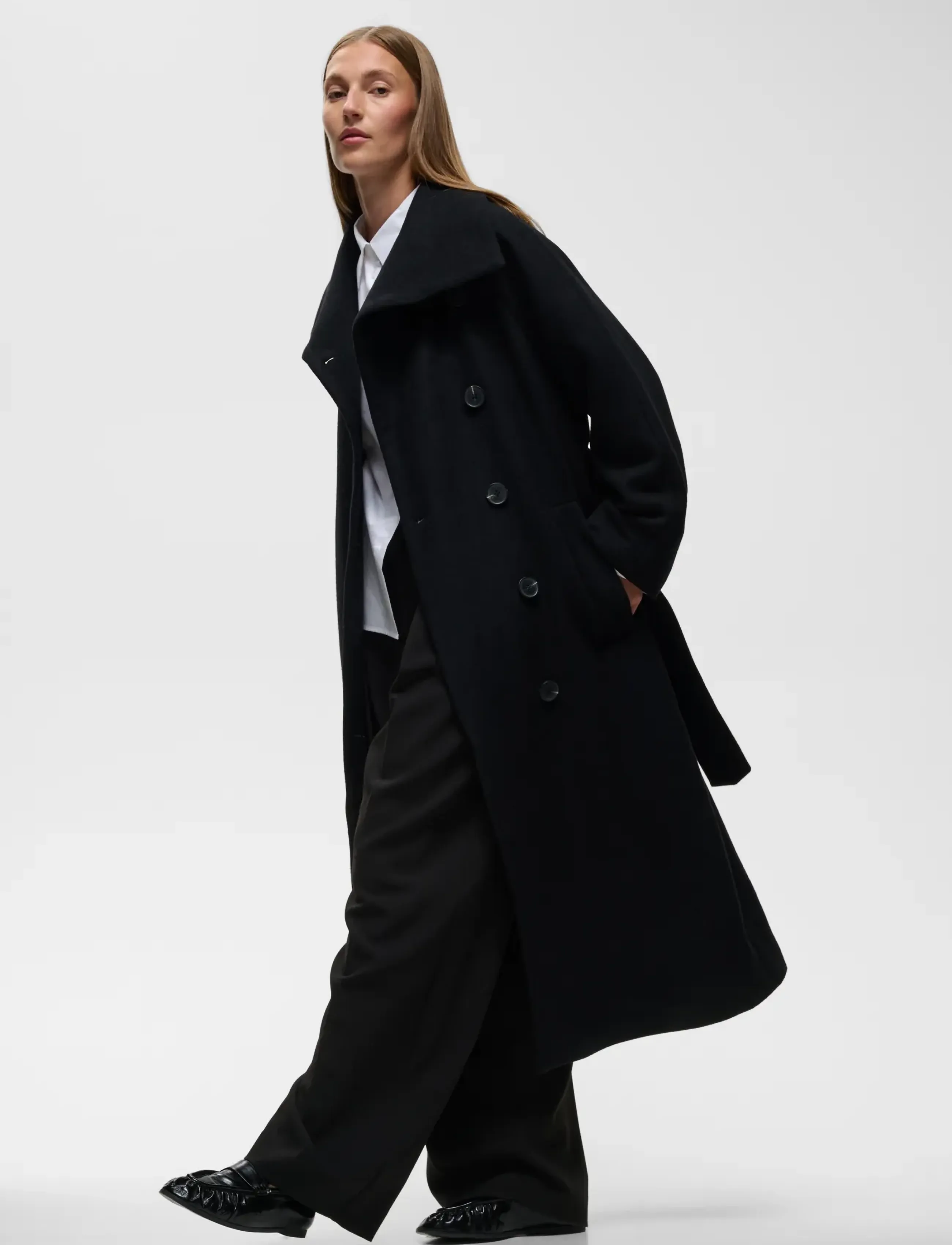InWear Zorahiw Long Coat kappor & rockar dam – bild 6