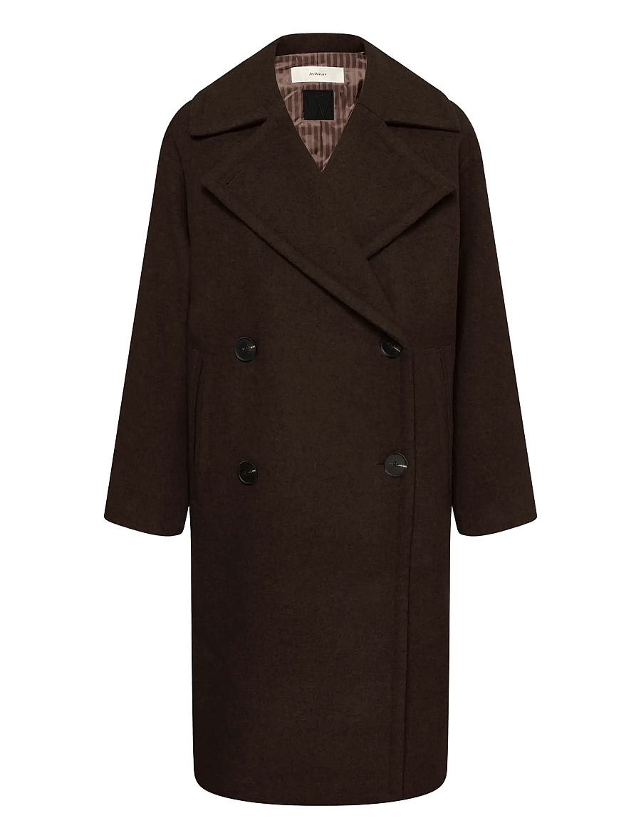 InWear - ZORAHIW DB COAT - winterjacken - chocolate brown - 0