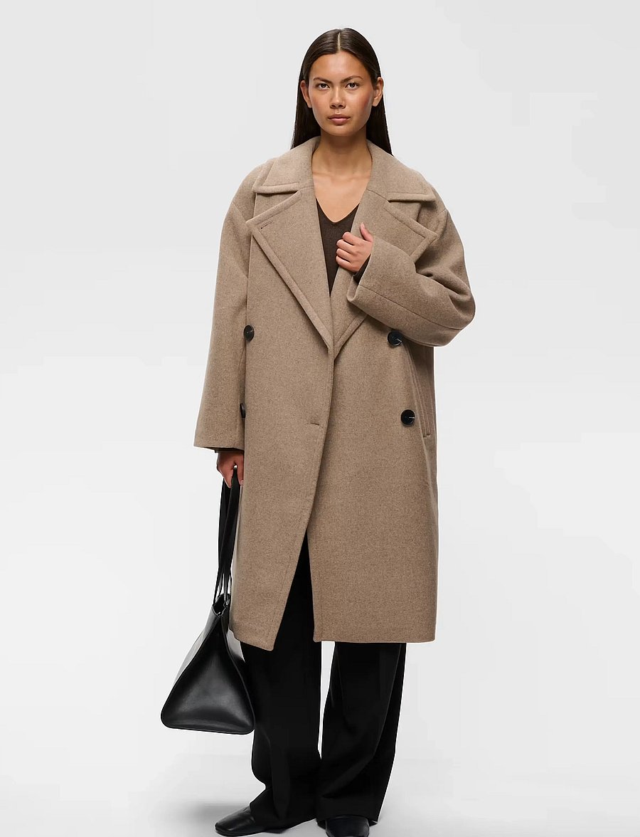 InWear - ZORAHIW DB COAT - winterjacken - sandy grey melange - 0