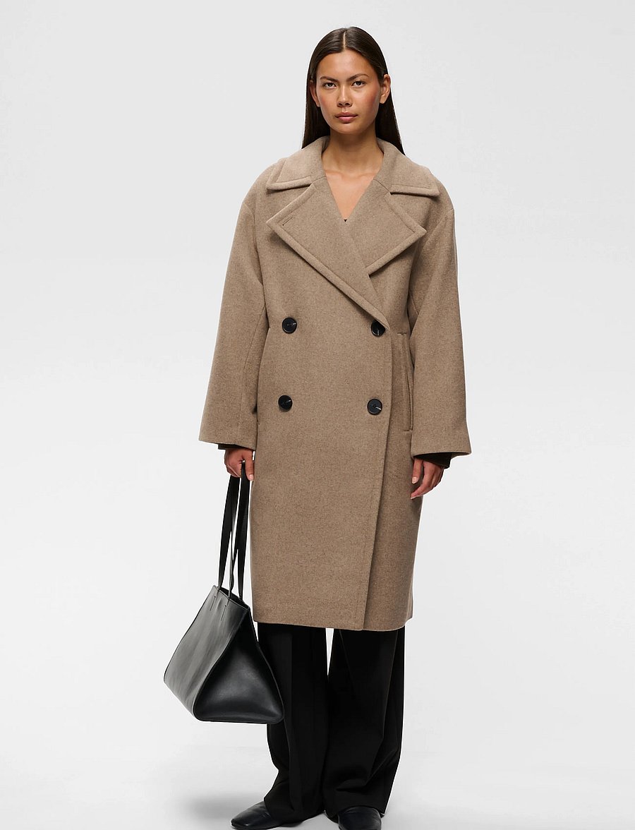 InWear - ZORAHIW DB COAT - winterjacken - sandy grey melange - 2