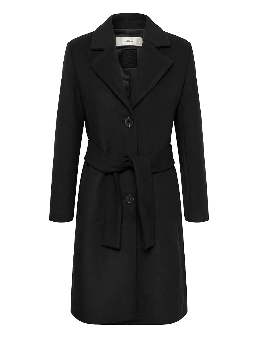 InWear - ZORAHIW CLASSIC COAT - winter jackets - black - 0