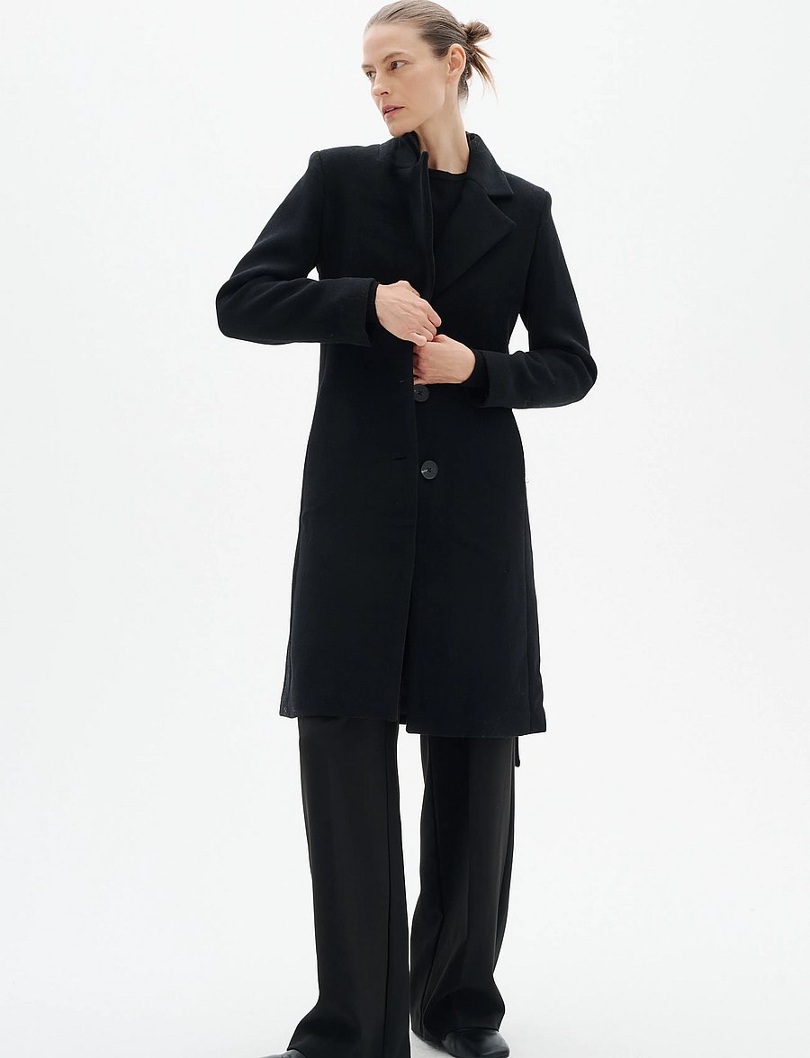 InWear - ZORAHIW CLASSIC COAT - winter jackets - black - 0