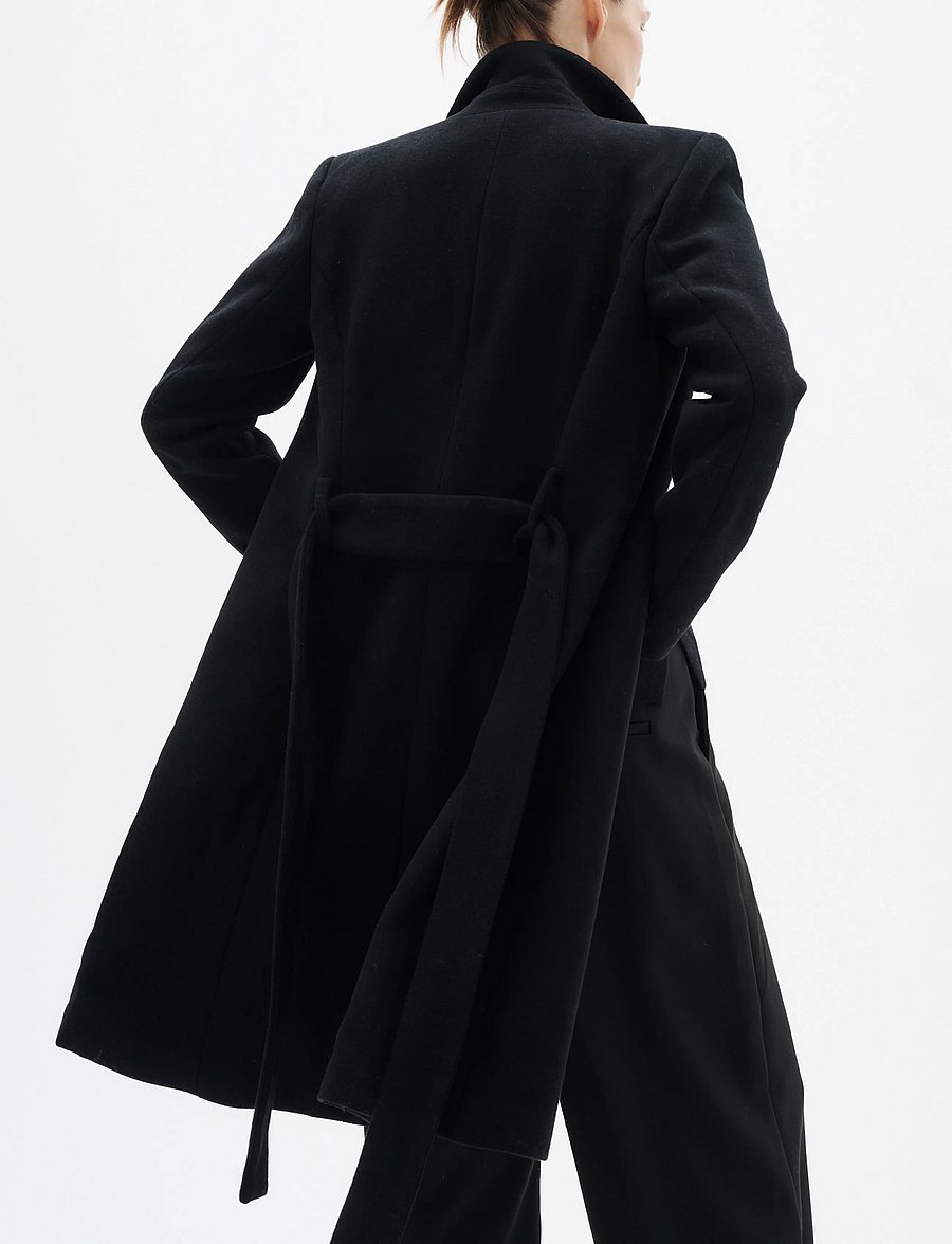 InWear - ZORAHIW CLASSIC COAT - winter jackets - black - 4