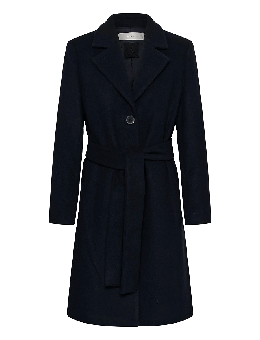 InWear - ZORAHIW CLASSIC COAT - vinterjakker - marine blue - 1