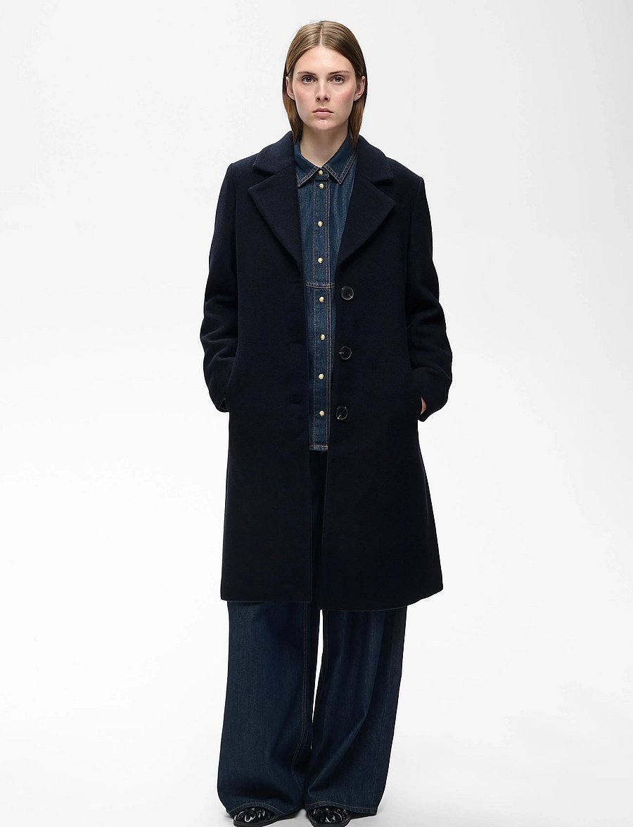 InWear - ZORAHIW CLASSIC COAT - vinterjakker - marine blue - 0
